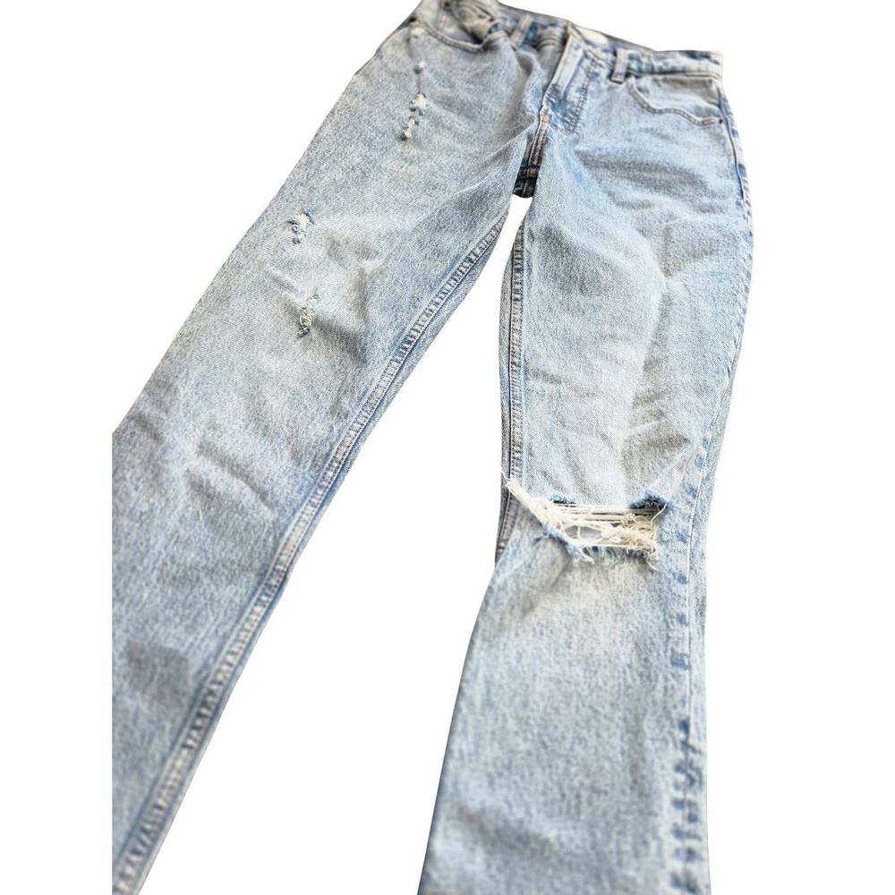 Abercrombie & Fitch 90s Skinny Hi rise Destroyed Jeans 27/4R